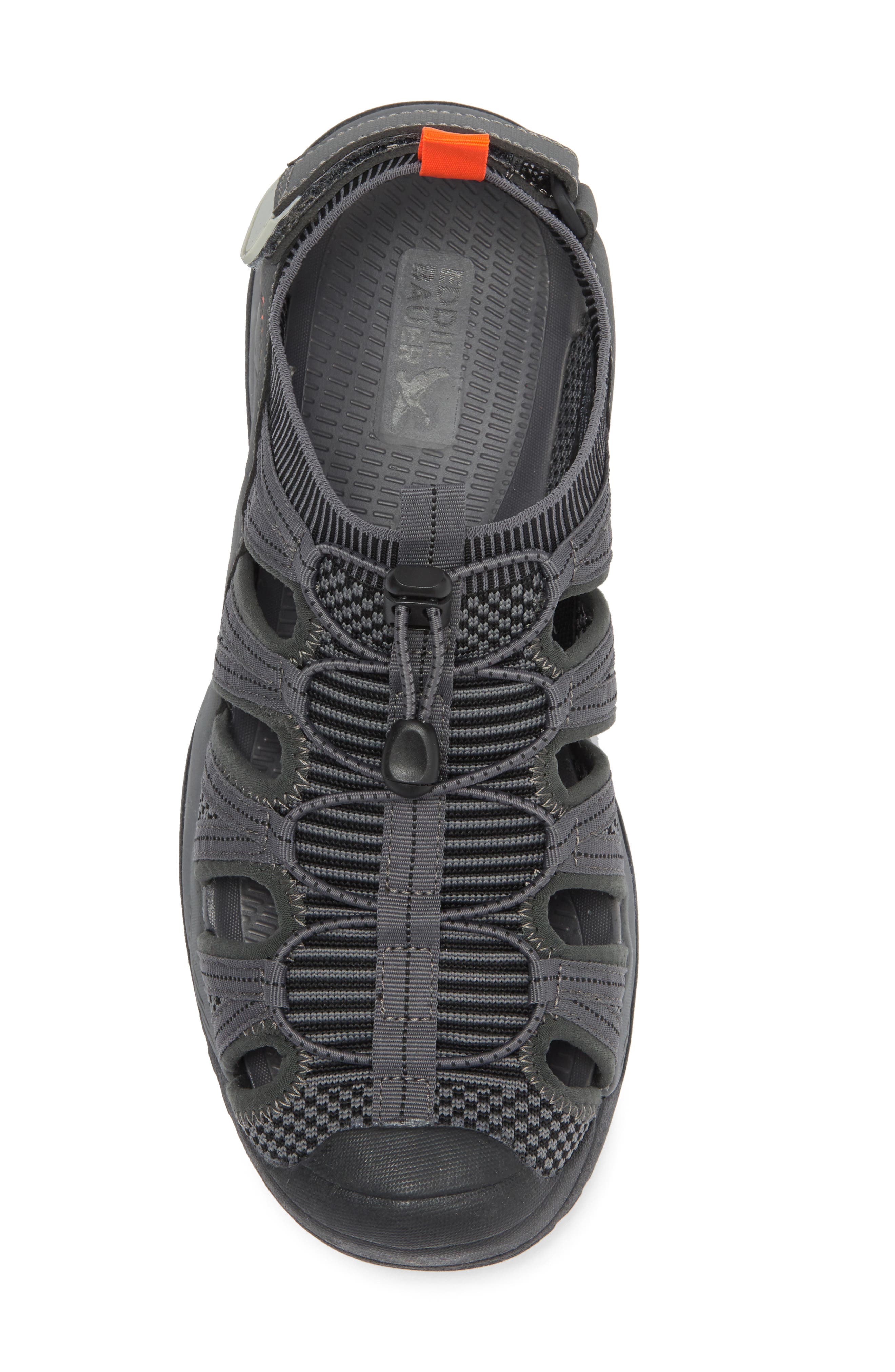 Eddie Bauer Yesler Sandal, Alternate, color, Grey/ Orange
