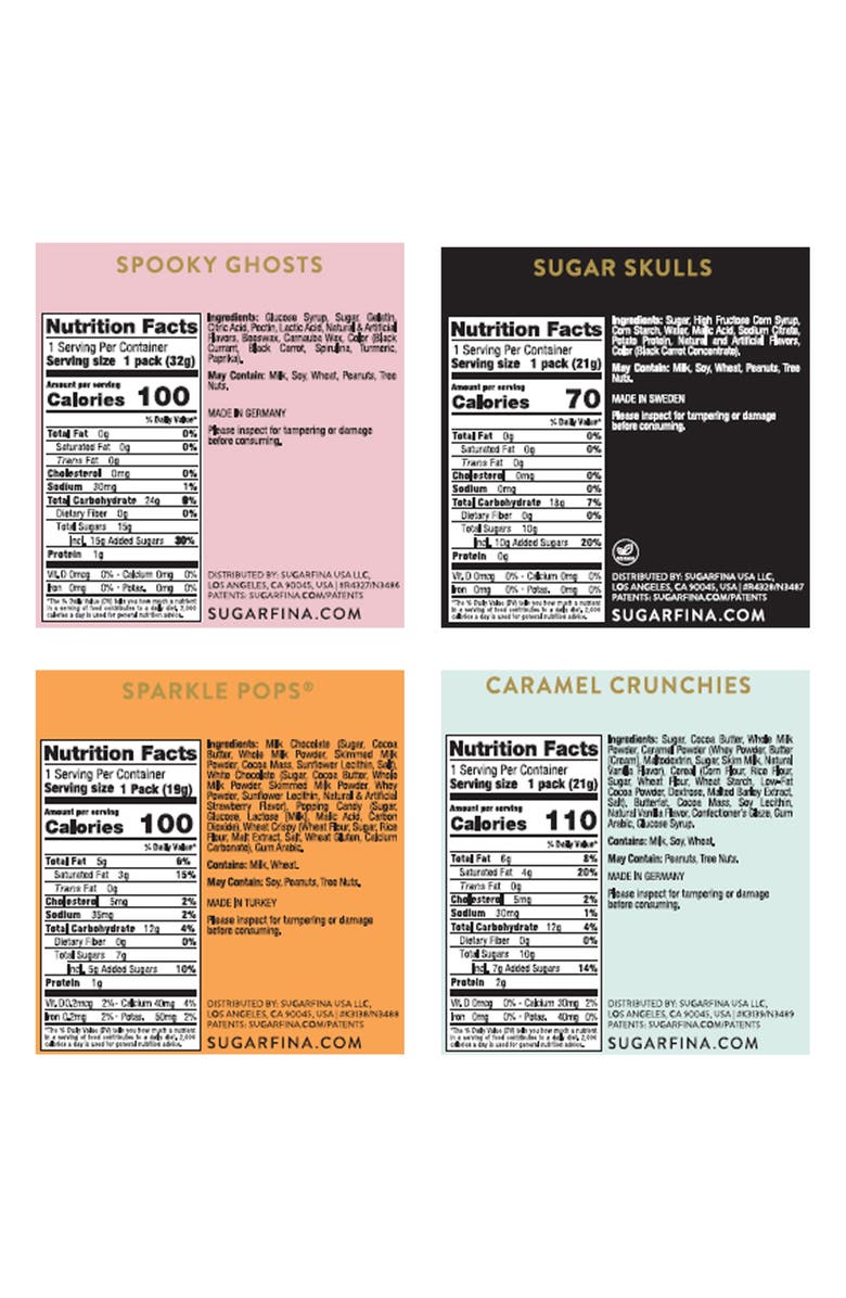 sugarfina Halloween 12-Pack Tasting Collection, Alternate, color, 