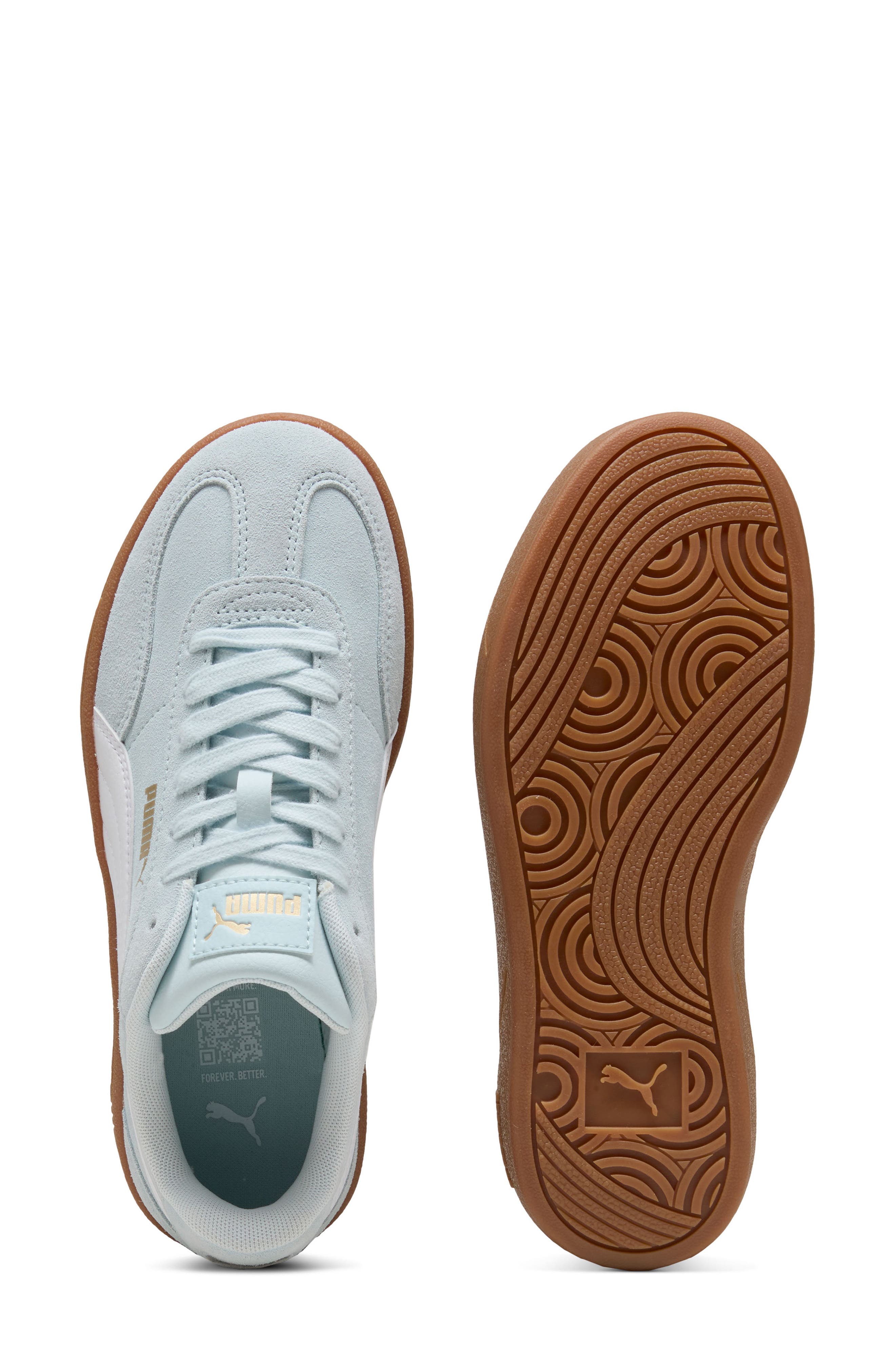 Club II Era Platform Sneaker, Alternate, color, AQUA GLOW/ PUMA WHITE