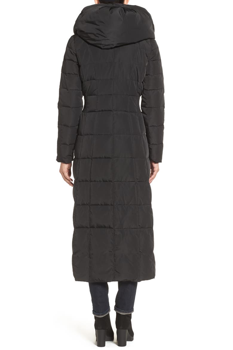 Cole Haan Quilted Coat with Inner Bib, Alternate, color, BLACK