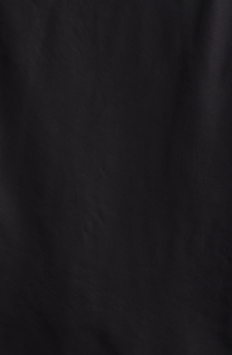 AllSaints Laurel Embroidered Lightweight Jacket, Alternate, color, Orca Black