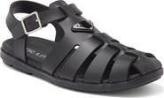 Prada Rubber Fisherman Sandal
