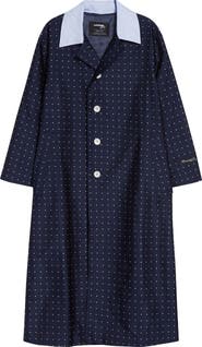 Hommegirls Polka Dot Swing Coat