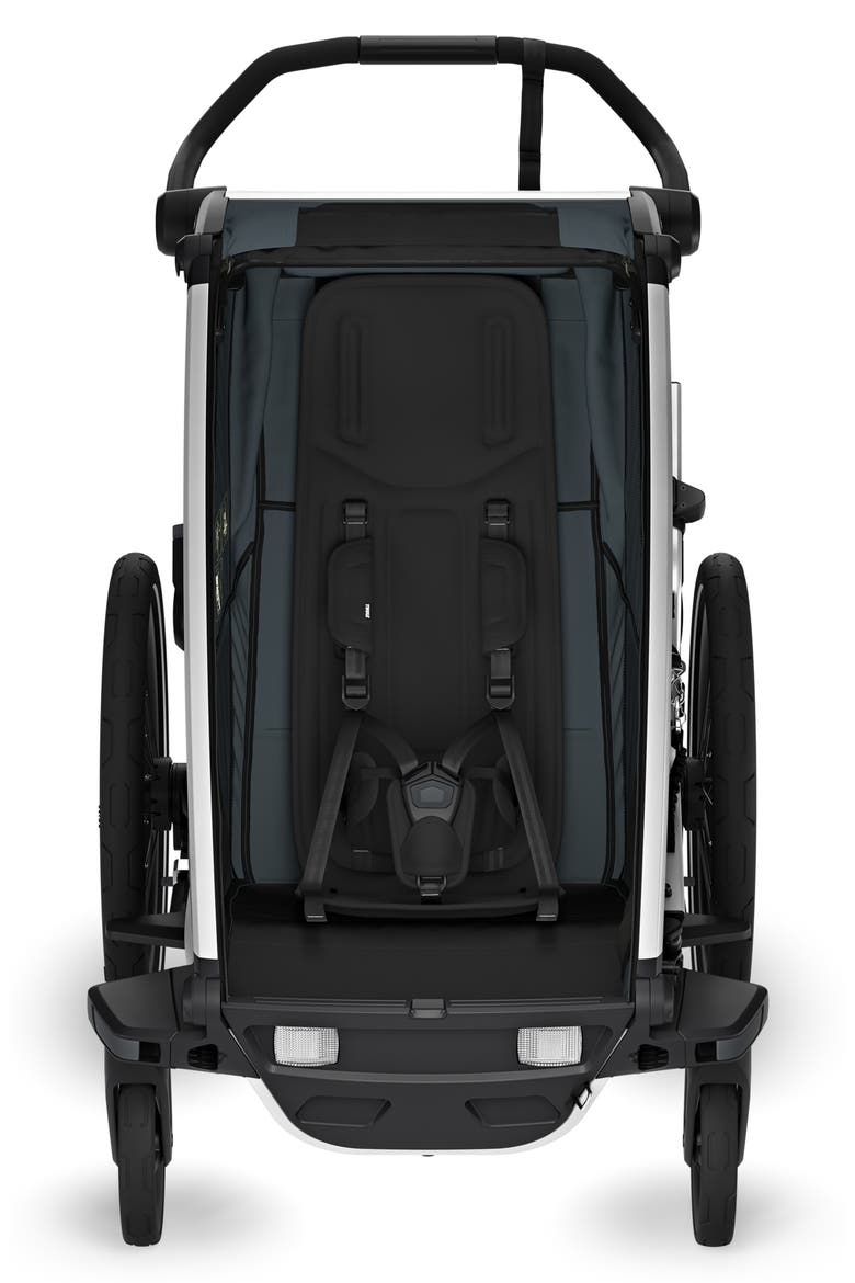 Chariot Cross 2 Single Cycle Trailer/Stroller, Alternate, color, DARK SLATE