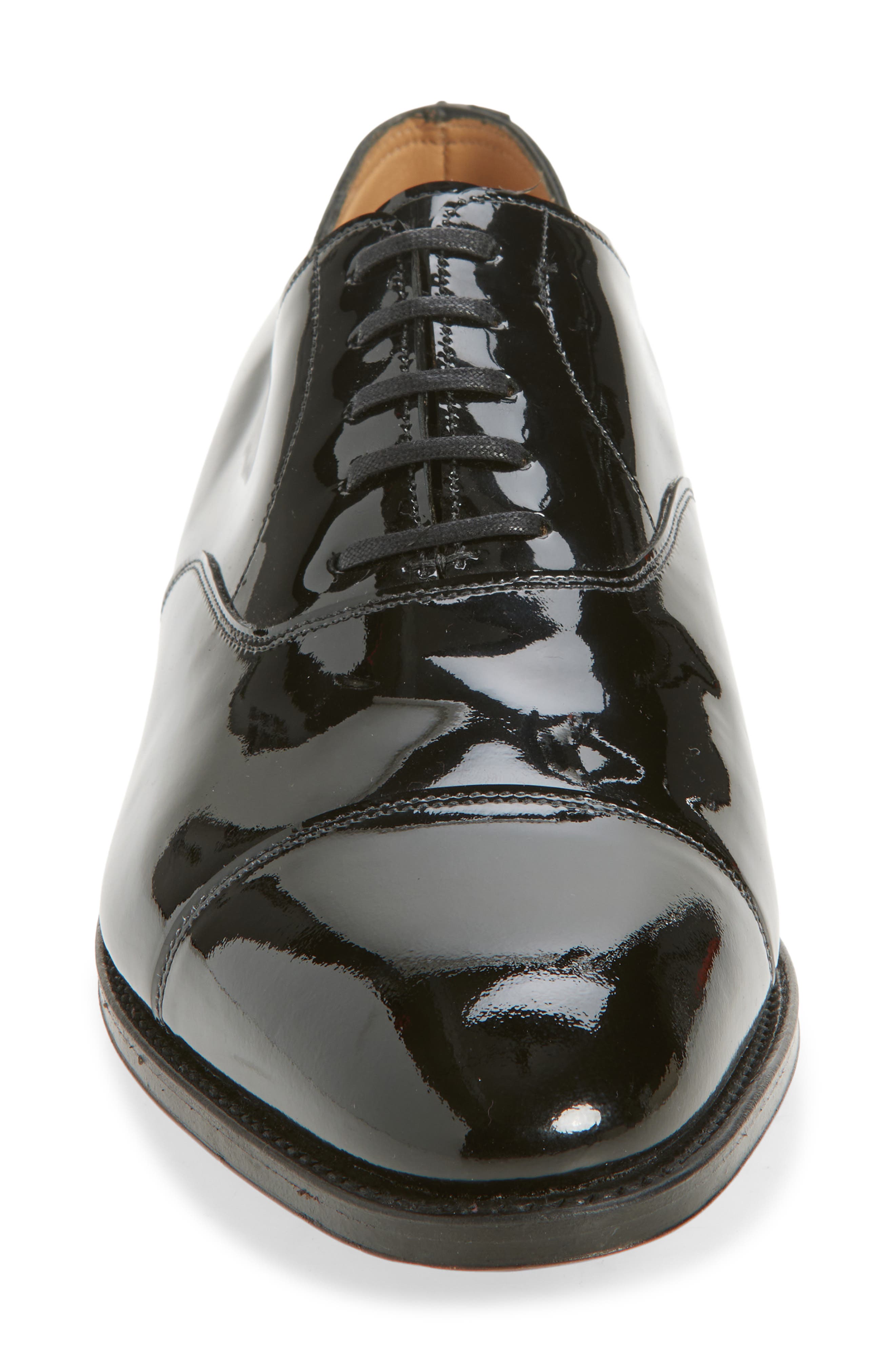 John Lobb City II Cap Toe Oxford, Alternate, color, Black