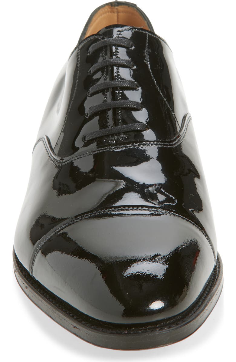 John Lobb City II Cap Toe Oxford, Alternate, color, Black
