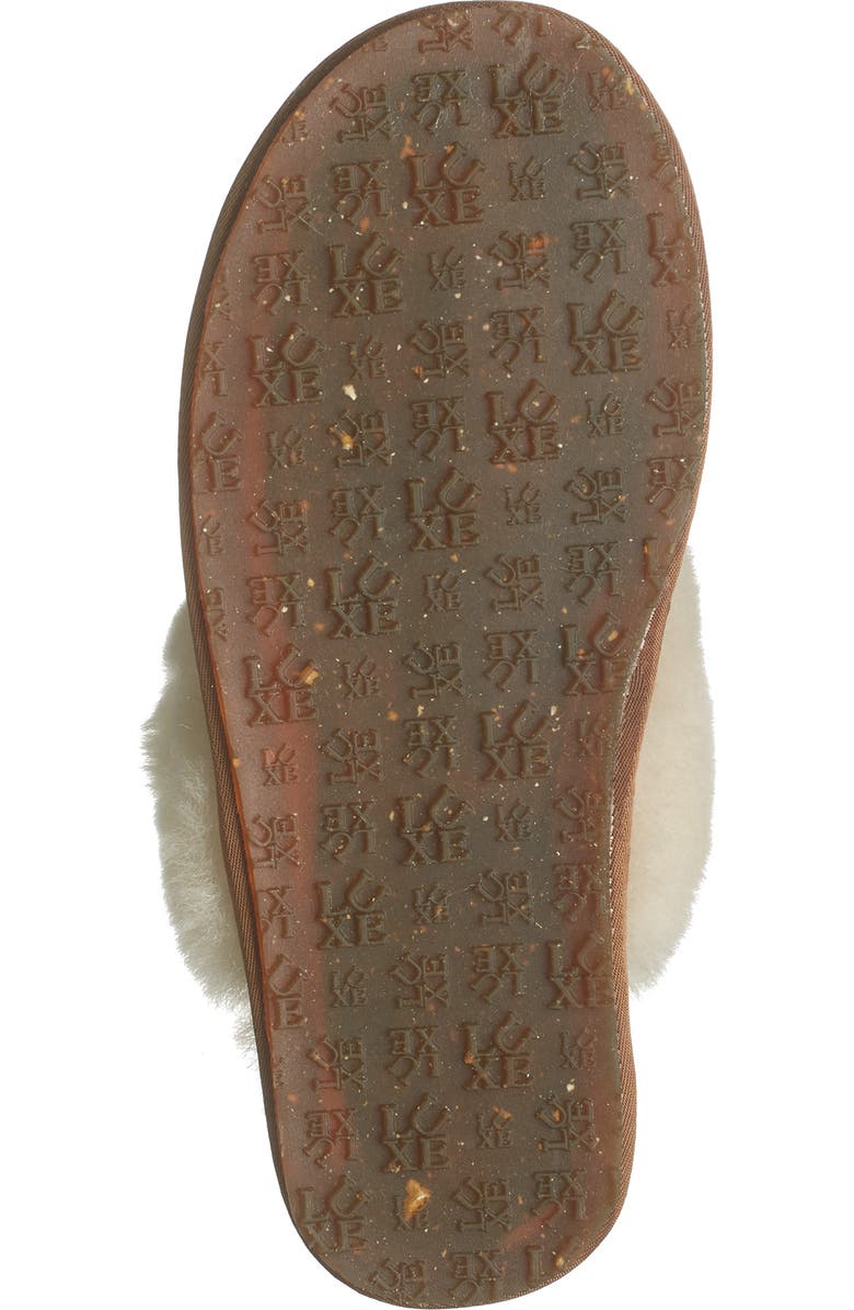 Australia Luxe Collective Genuine Shearling Slingback Mule Slipper, Alternate, color,