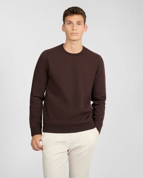 Terry Crewneck Sweater