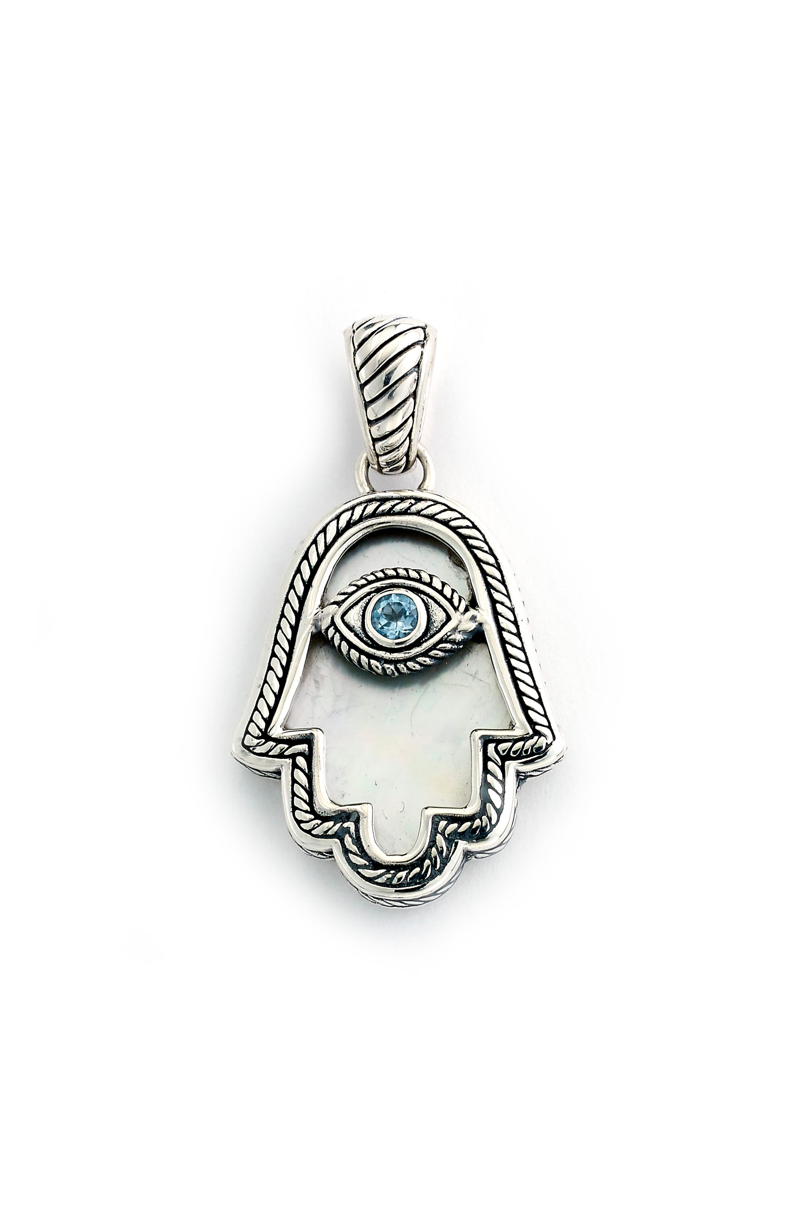 SAMUEL B. Hamsa Pendant