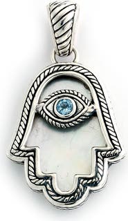 SAMUEL B. Hamsa Pendant