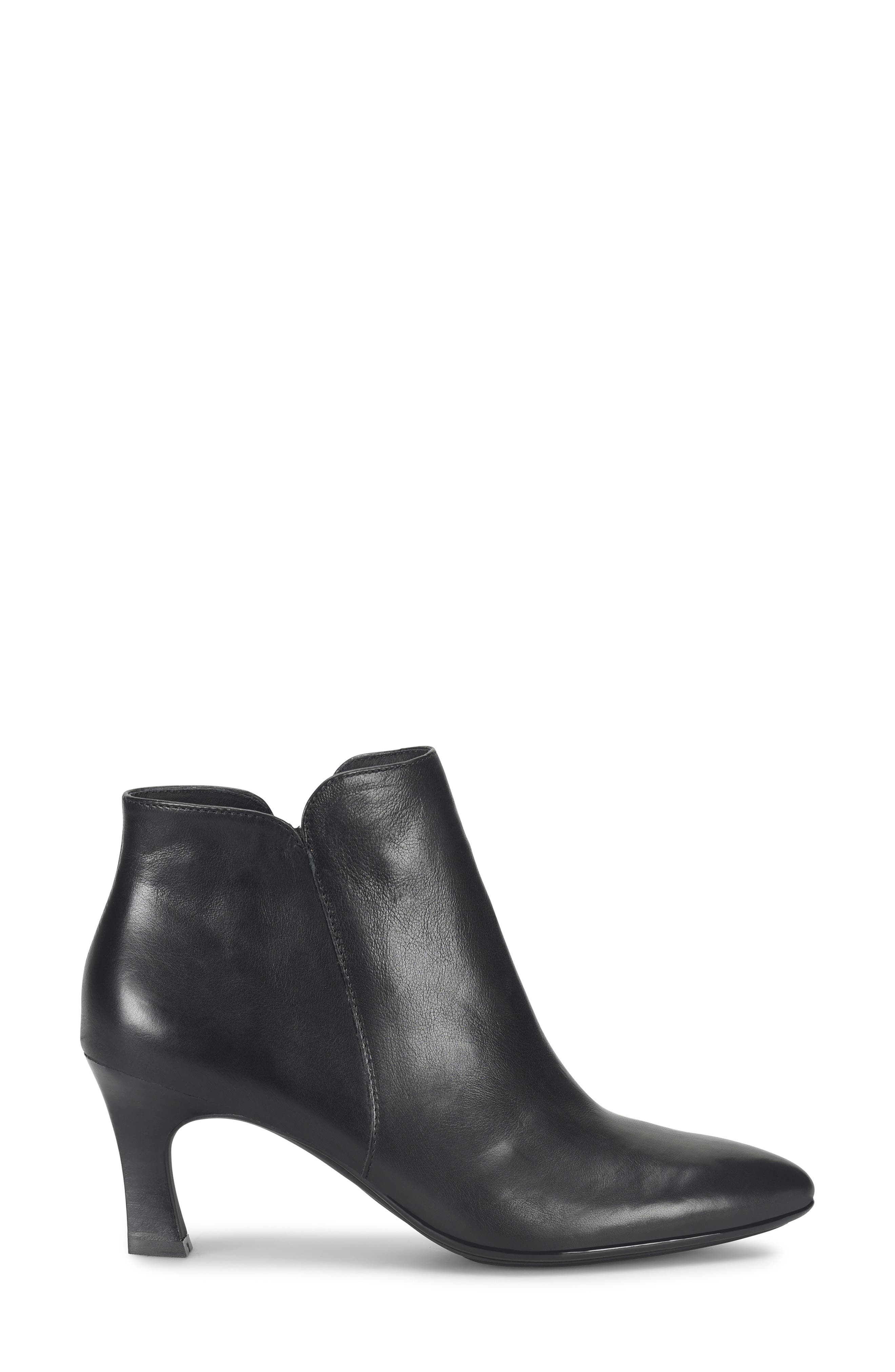 Sasha Water Resistant Bootie, Alternate, color, BLACK