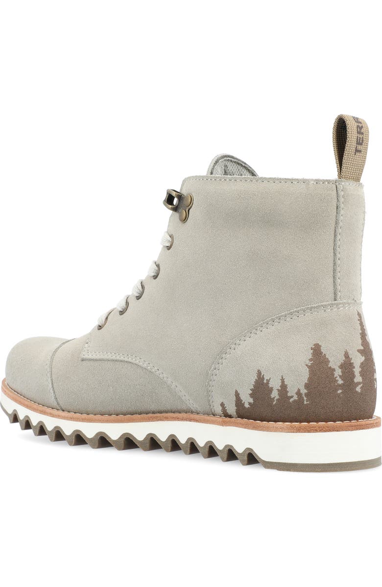 TERRITORY BOOTS Zion Water Resistant Lace-Up Lug Boot - Wide Width, Alternate, color, Taupe