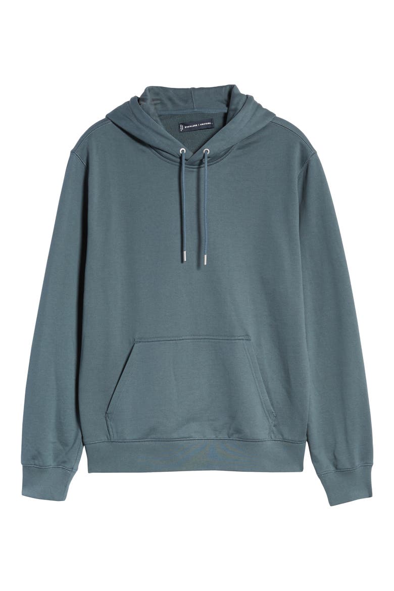 Uniform French Terry Hoodie, Main, color, DARK SLATE