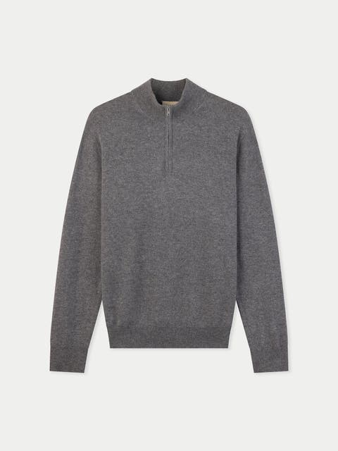 Timeless Half-Zip Cashmere Sweater