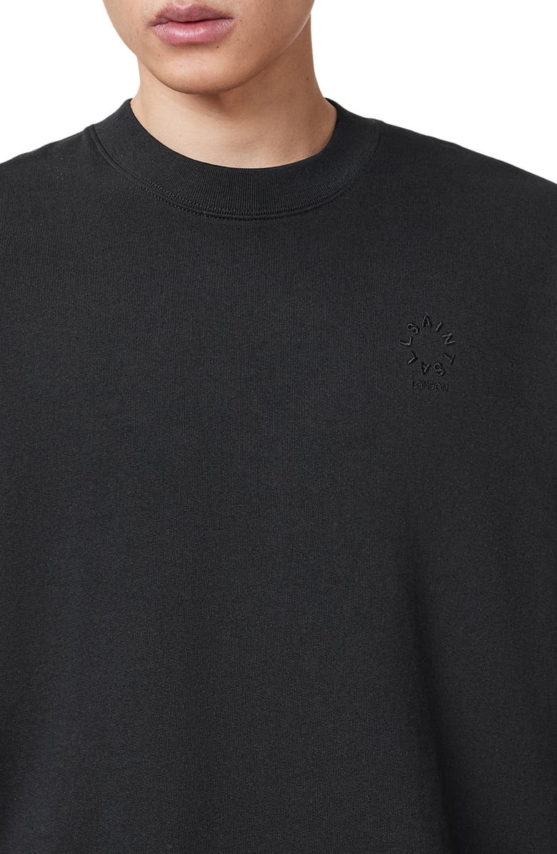 AllSaints Haven T-Shirt, Alternate, color, Jet Black