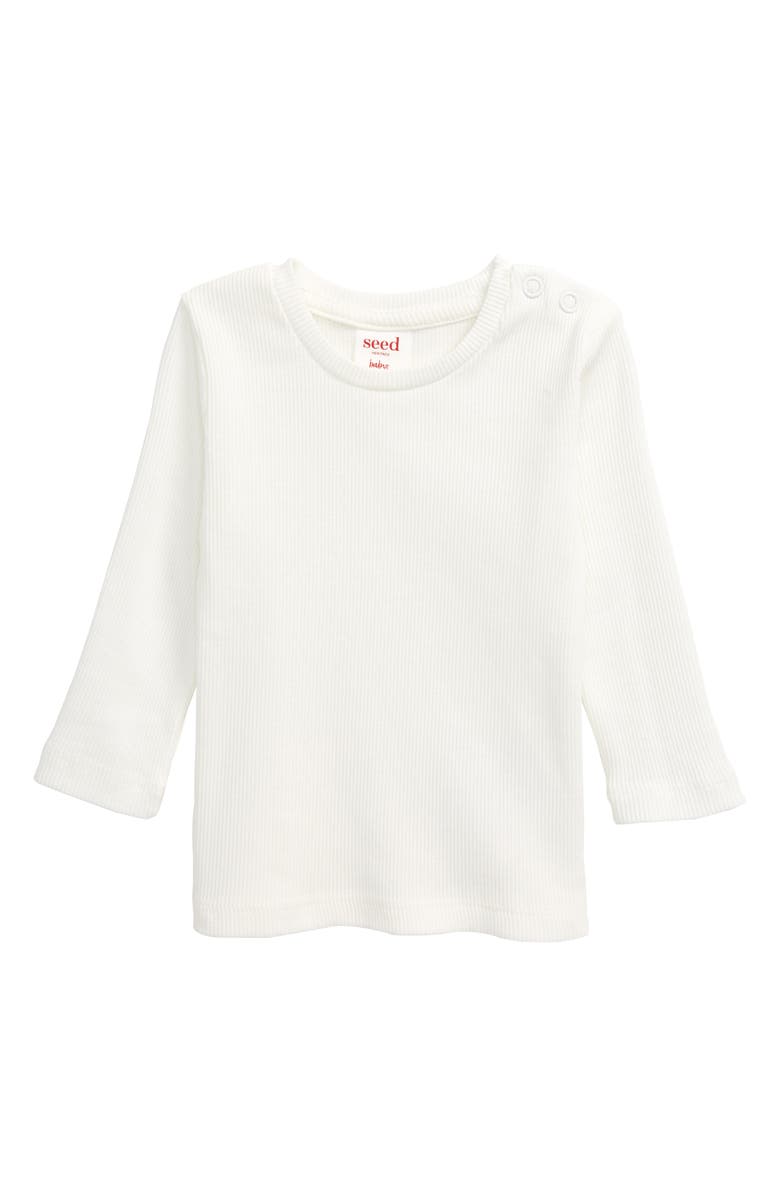 seed heritage Long Sleeve Rib Shirt, Main, color, 