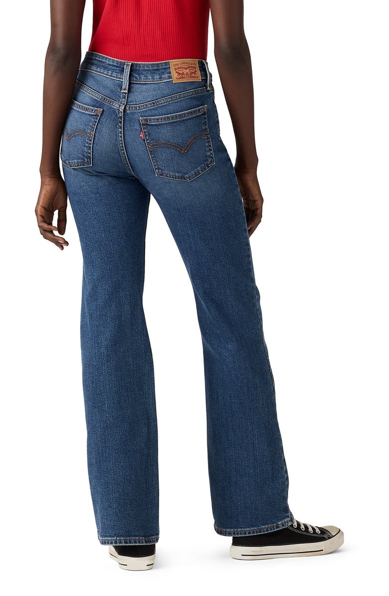 Levi's Superlow Bootcut Jeans, Alternate, color, Darted Denim