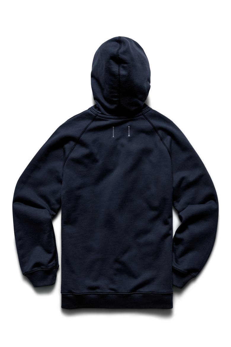 Midweight Terry Classic Hoodie, Alternate, color, NAVY