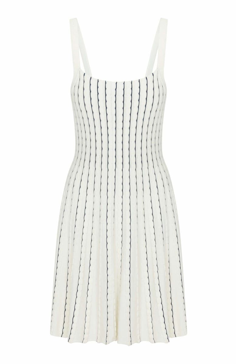 Rebecca Taylor Dorothy Knit Dress, Alternate, color, Ivory
