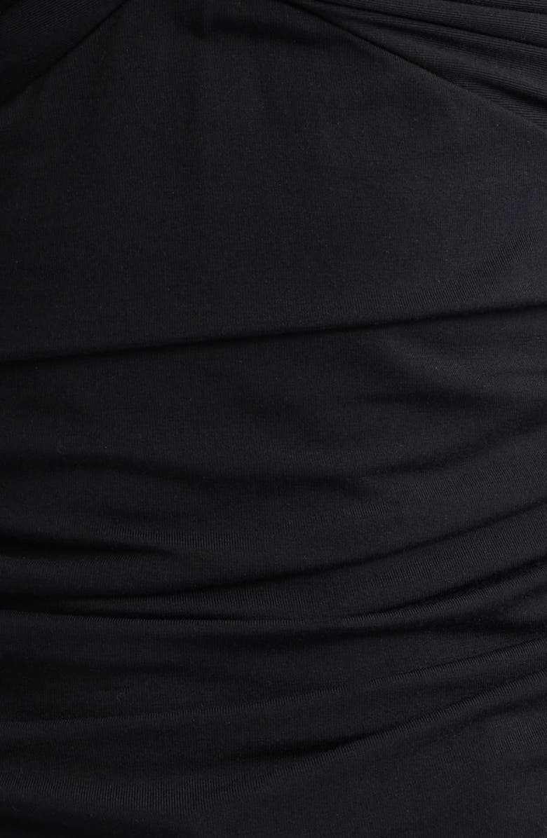 rag & bone Luca Twist Front Top, Alternate, color, Black