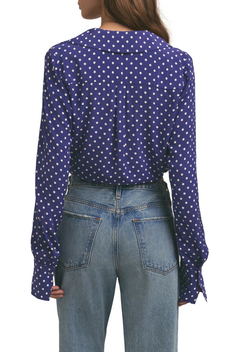 The Parker Polka Dot Long Sleeve Button-Up Shirt, Alternate, color, VENETIAN DITSY DOT