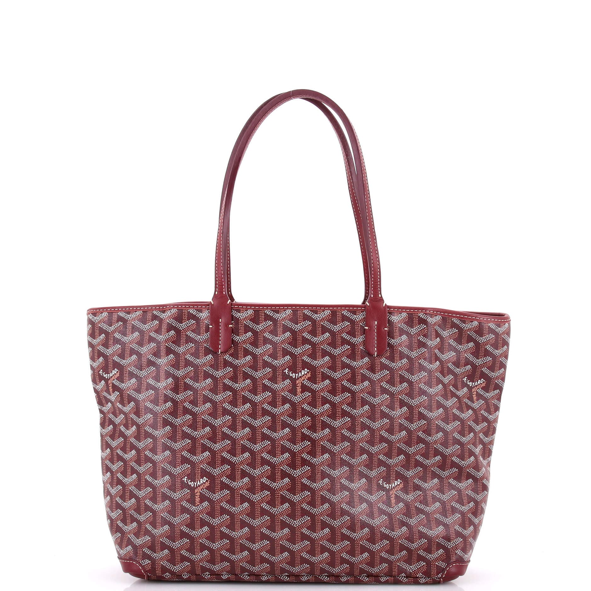 81036096 Artois Tote Coated Canvas PM, Alternate, color, Burgundy