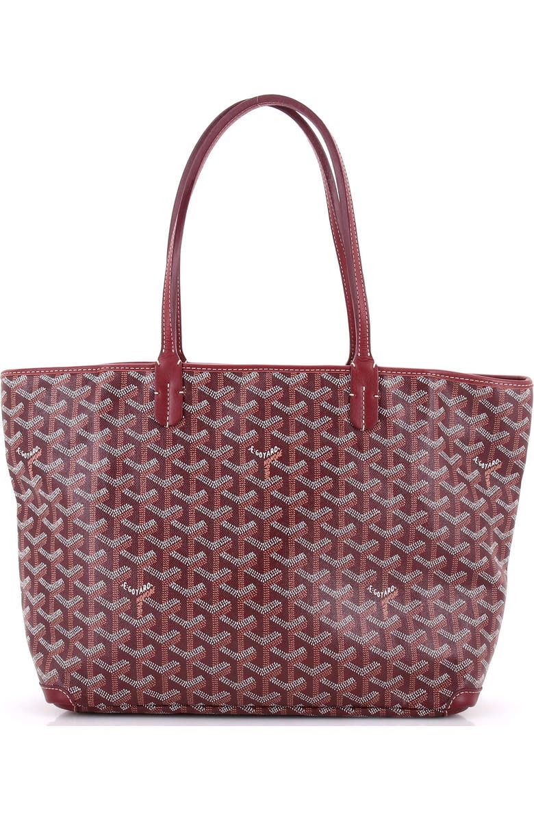 81036096 Artois Tote Coated Canvas PM, Alternate, color, Burgundy
