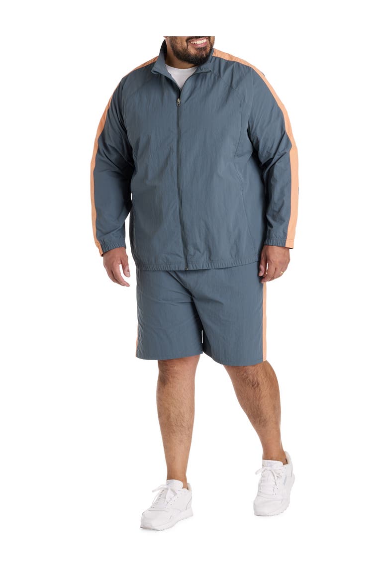 Big & Tall Athletic Jacket, Alternate, color, DARK SLATE