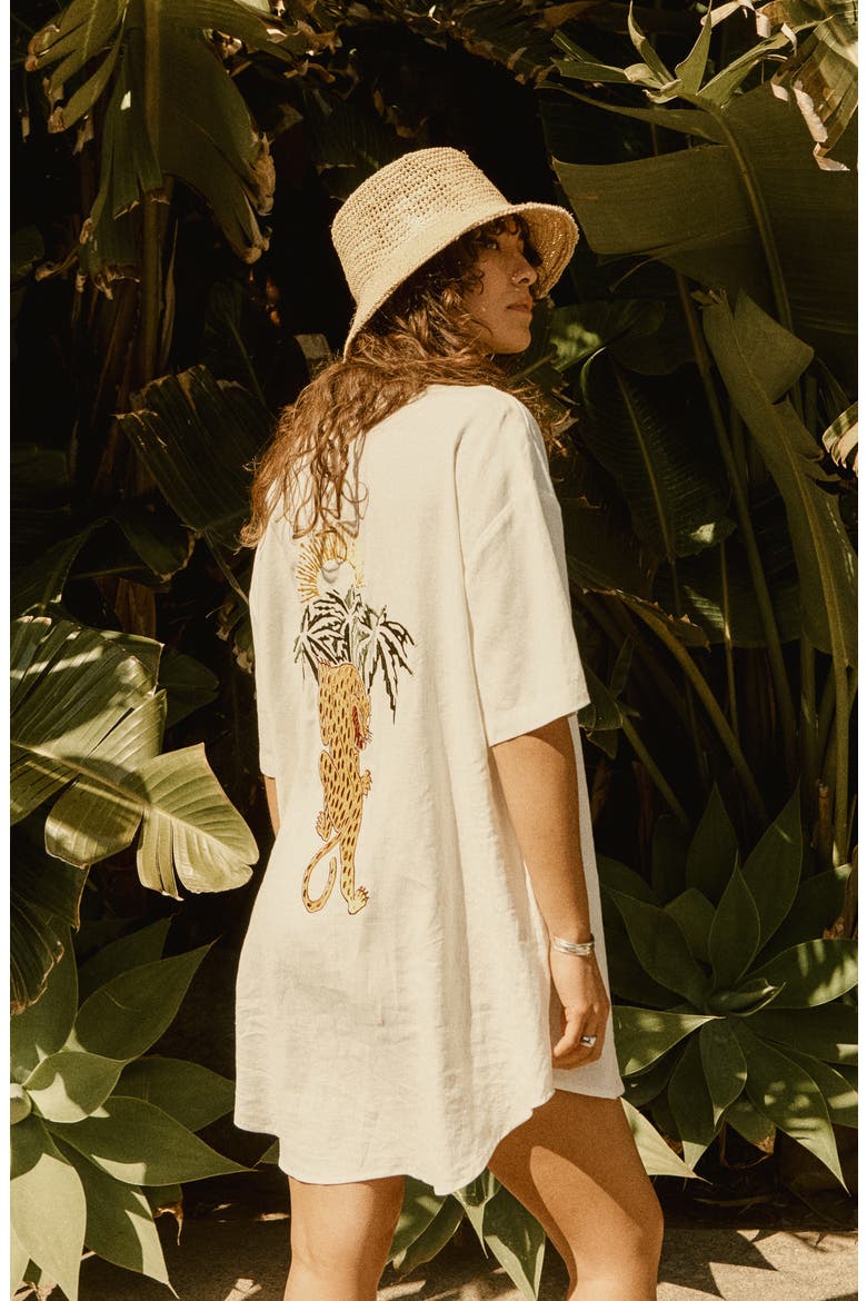 Ellee Straw Packable Bucket Hat, Alternate, color, TAN