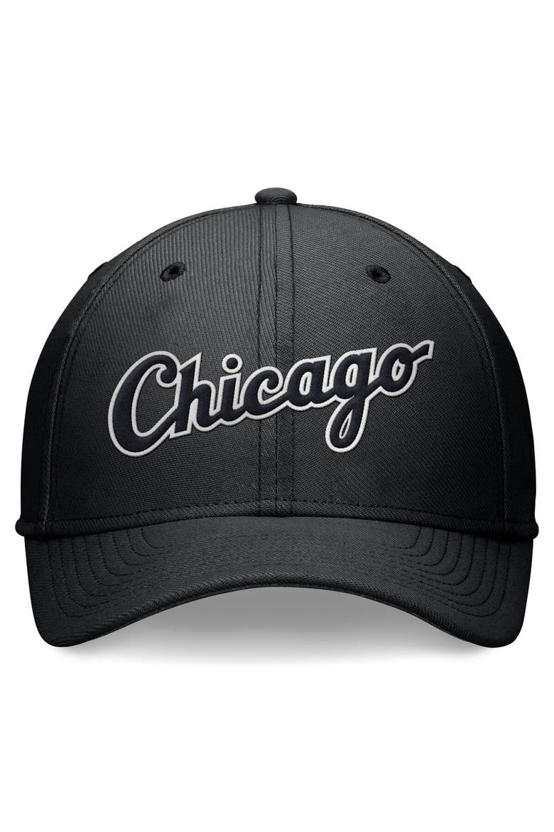 Men's Nike Black Chicago White Sox Evergreen Performance Flex Hat, Alternate, color, Black