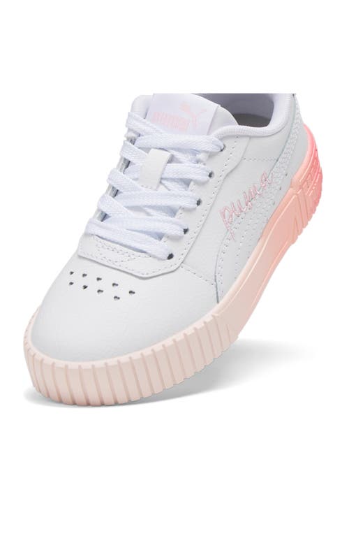 Puma Carina 2.0 Ballet Beauty Sneaker In White