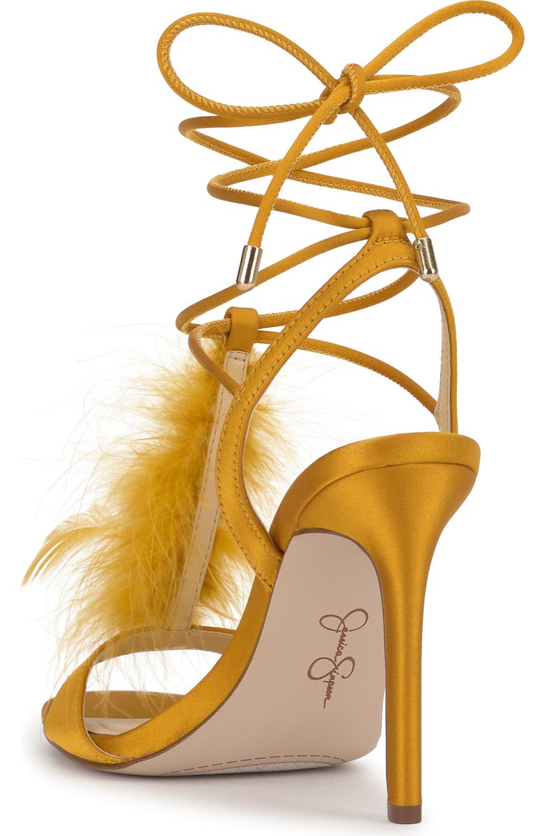 Jessica Simpson Jenzin Ankle Wrap Sandal, Alternate, color, Yellow 01