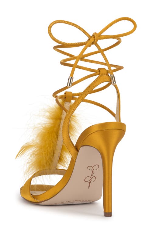 Jessica Simpson Jenzin Ankle Wrap Sandal In Multi