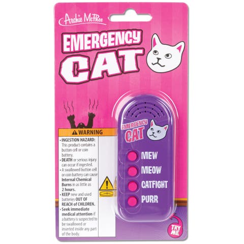 Emergency Cat Novelty Toy