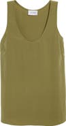 ST. JOHN Silk Crêpe de Chine Tank