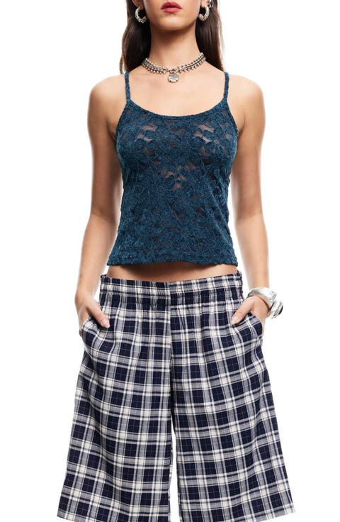 Carrie Floral Lace Camisole