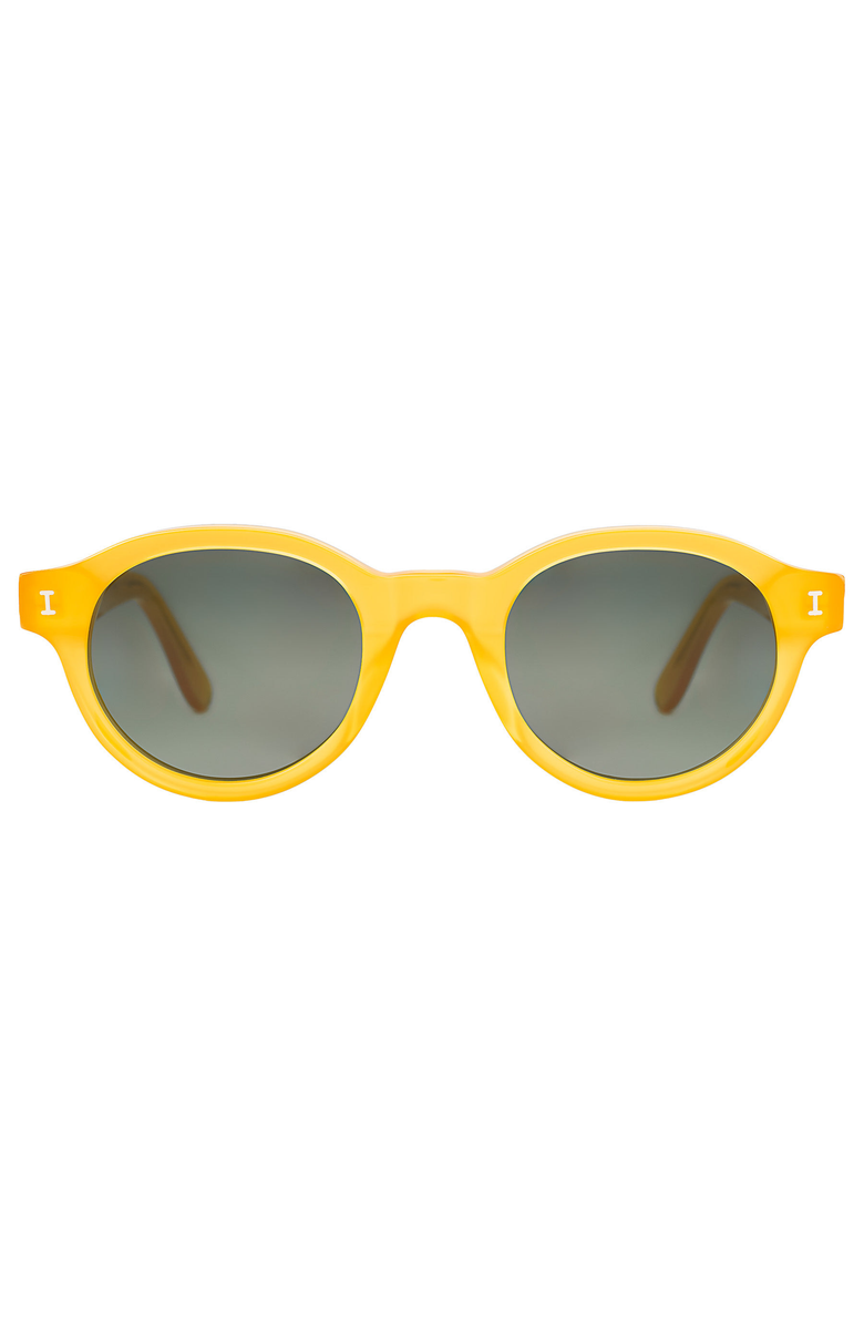 Illesteva Medellin Sunglasses, Main, color, Honey Gold / Olive