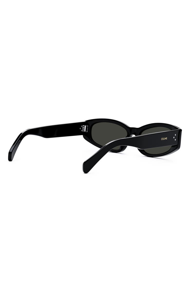 CELINE Bold 58mm Rectangular Sunglasses, Alternate, color,