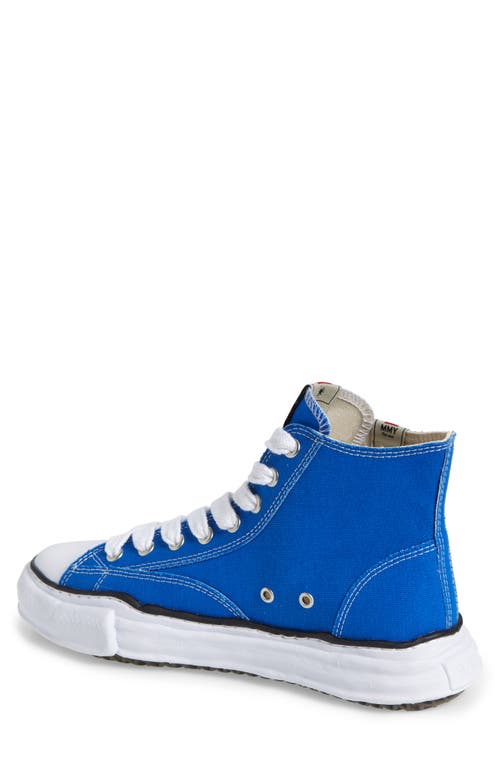 Miharayasuhiro Maison Mihara Yasuhiro Peterson High Top Sneaker In Cl Blue