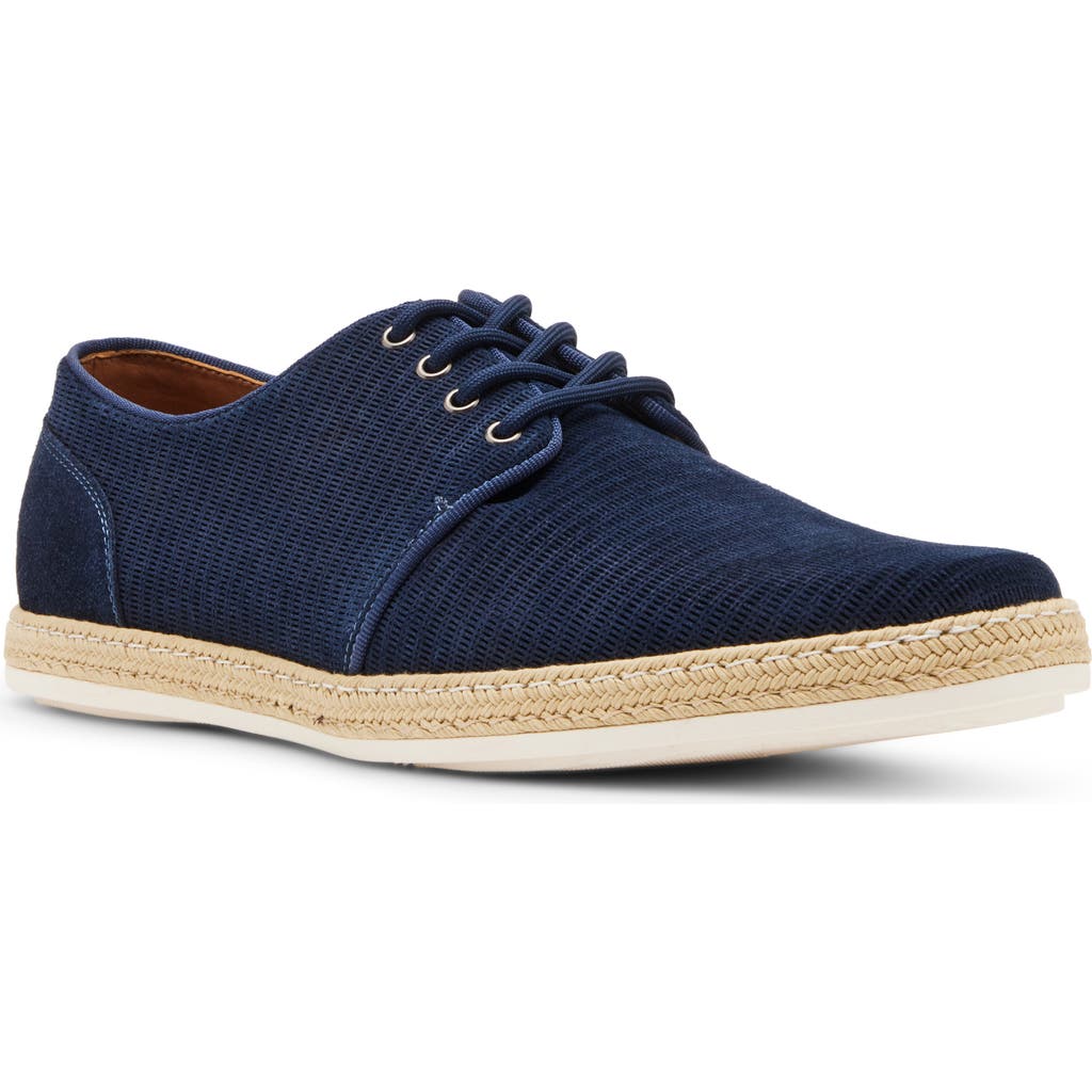 Madden Colter Espadrille Sneaker In Navy Suede