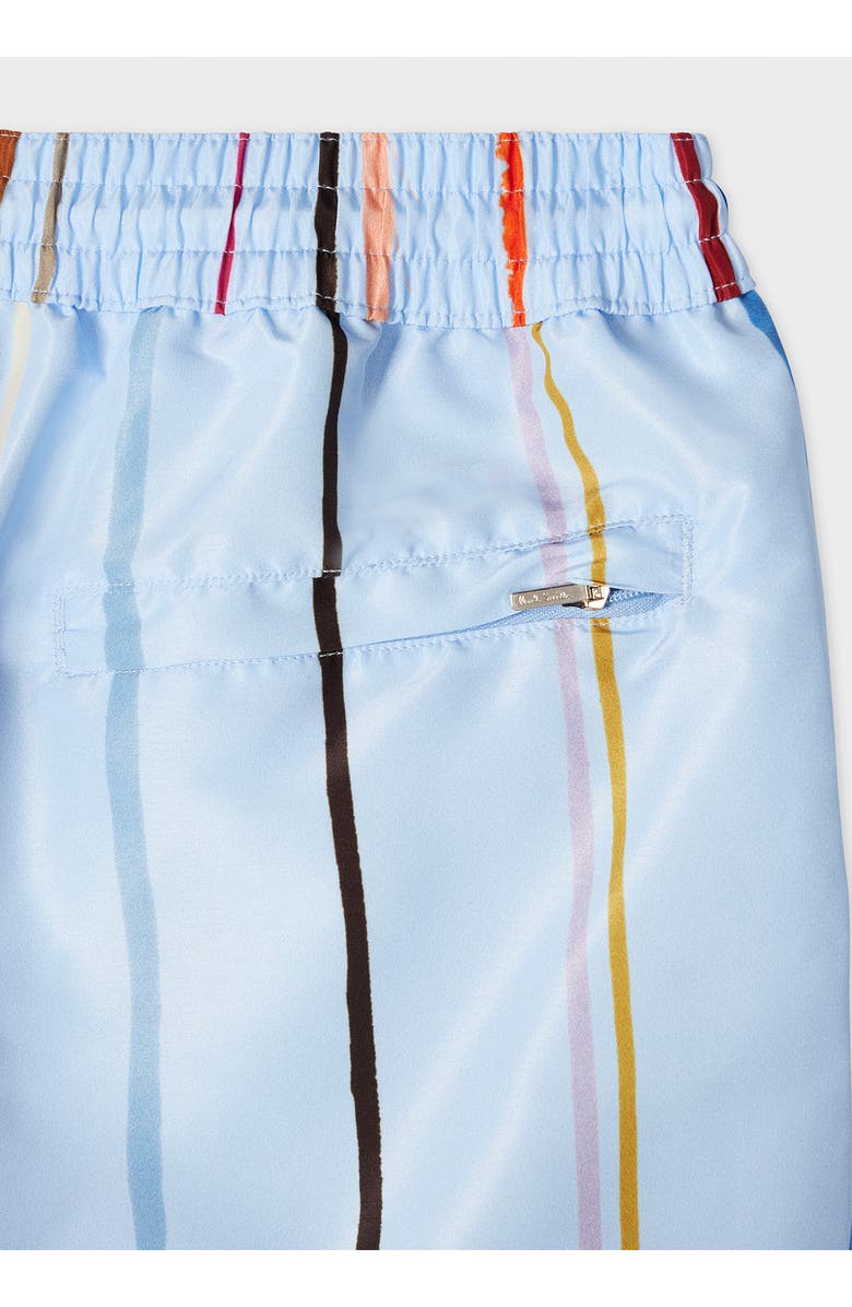 PS Paul Smith Cairo Stripe Swim Trunks, Alternate, color, 