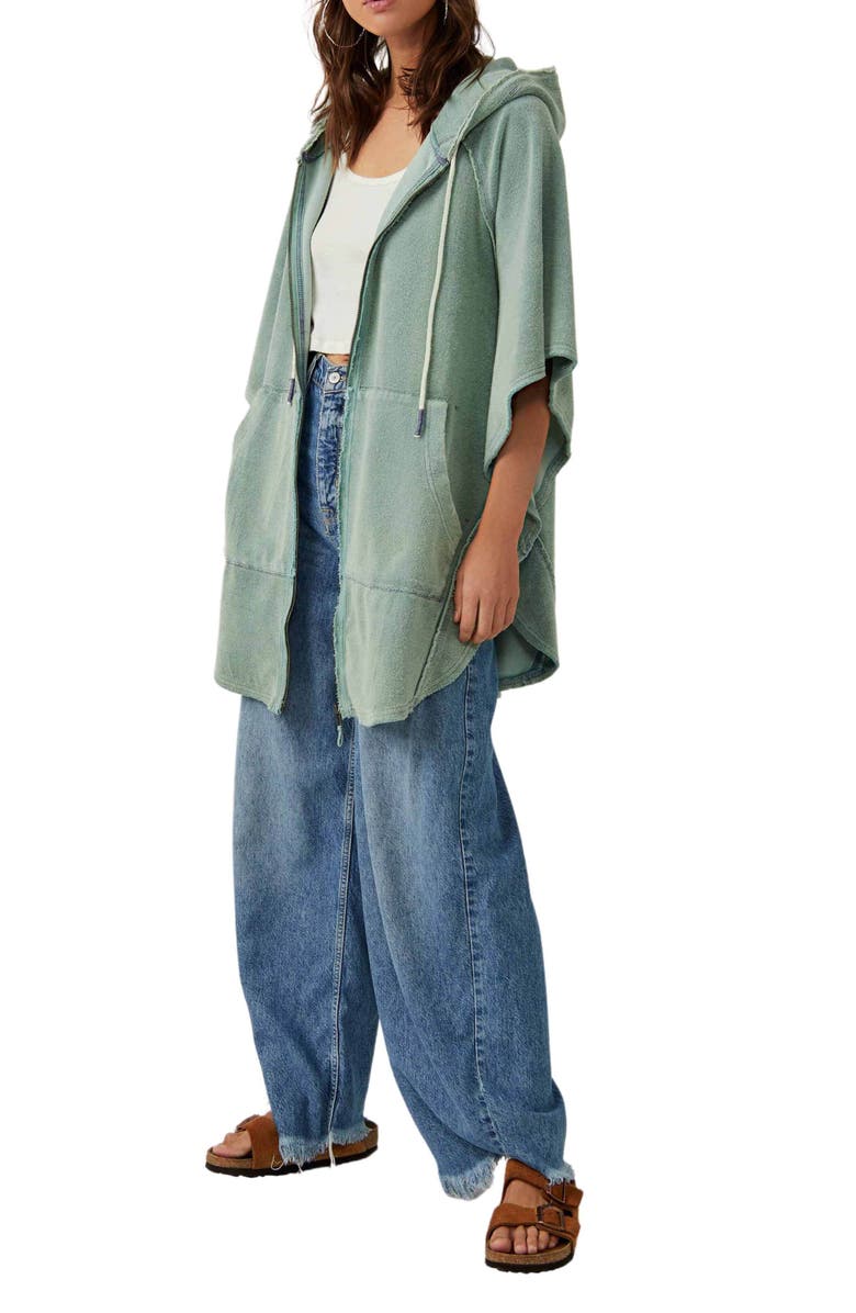 Free People Beach Love Poncho, Alternate, color, 