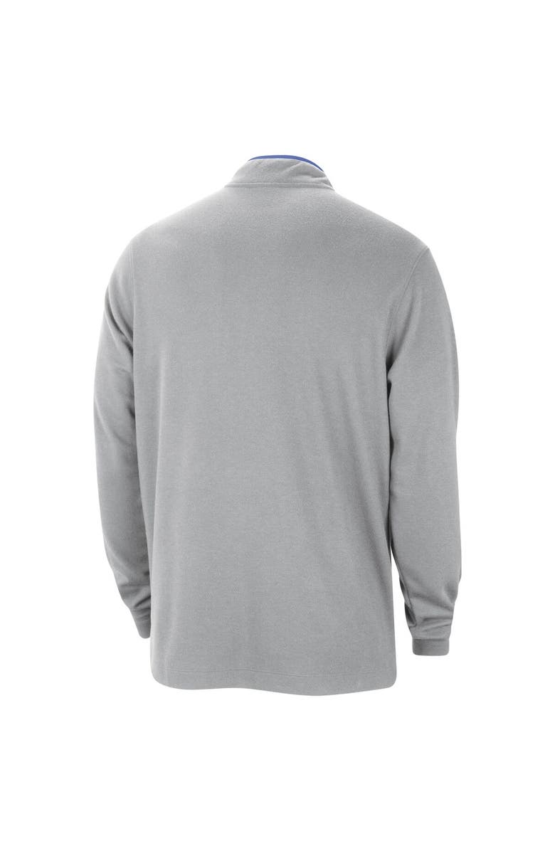 Nike Men's Nike Silver Dallas Mavericks 2023/24 City Edition Authentic Coaches Half-Zip Top, Alternate, color, 