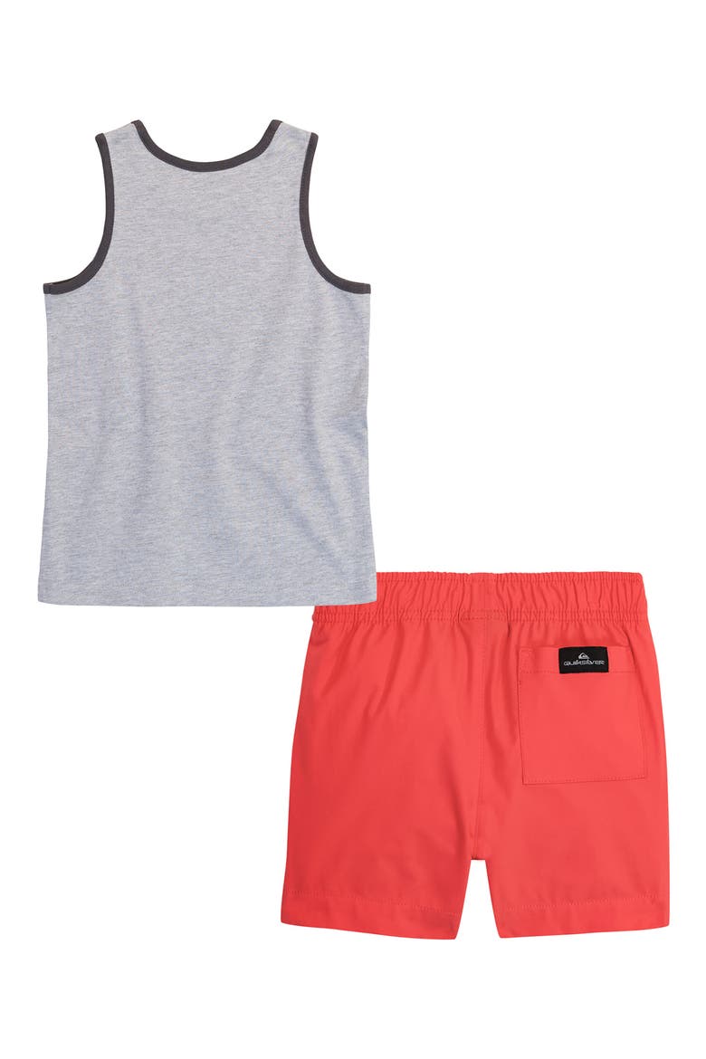 Kids' Graphic Tank & Shorts Set, Alternate, color, RED MULTI