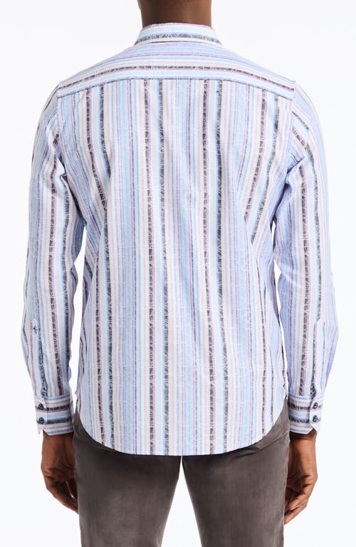 Robert Graham Drakeswood Long Sleeve Button Down Shirt In Blue