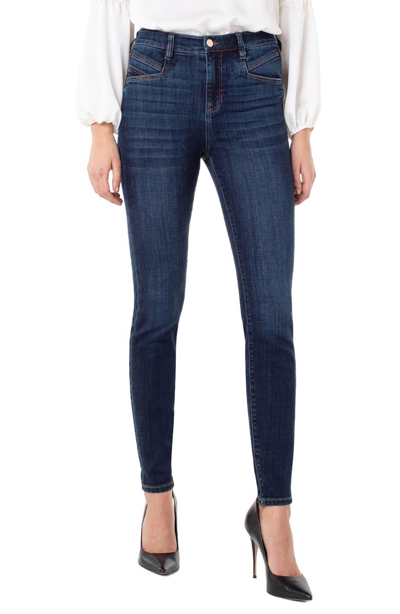 Liverpool Abby High Waist Skinny Jeans, Main, color, 