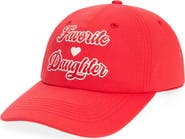Favorite Daughter Valentine Logo Cotton Twill Baseball Cap