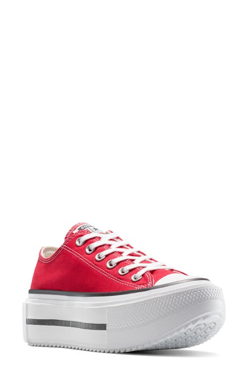 Converse Gender Inclusive Chuck Taylor All Star Lift Double Stack Low Top Platform Sneaker In Multi