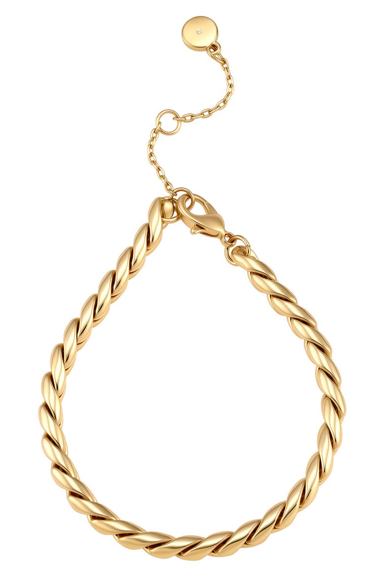 Crystal Bar Chain Bracelet, Alternate, color, GOLD