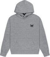 Dalix Butterfly Relaxed Midweight Fleece Pullover Hoodie